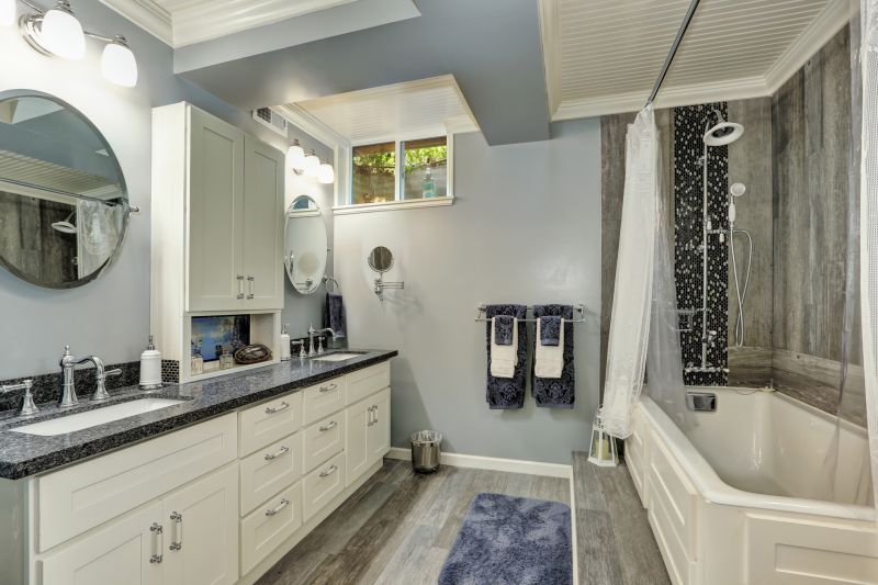 Bathroom Remodel with Double Vanities